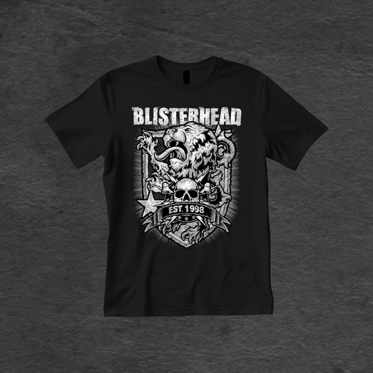 Lion White Colour Print T-shirt