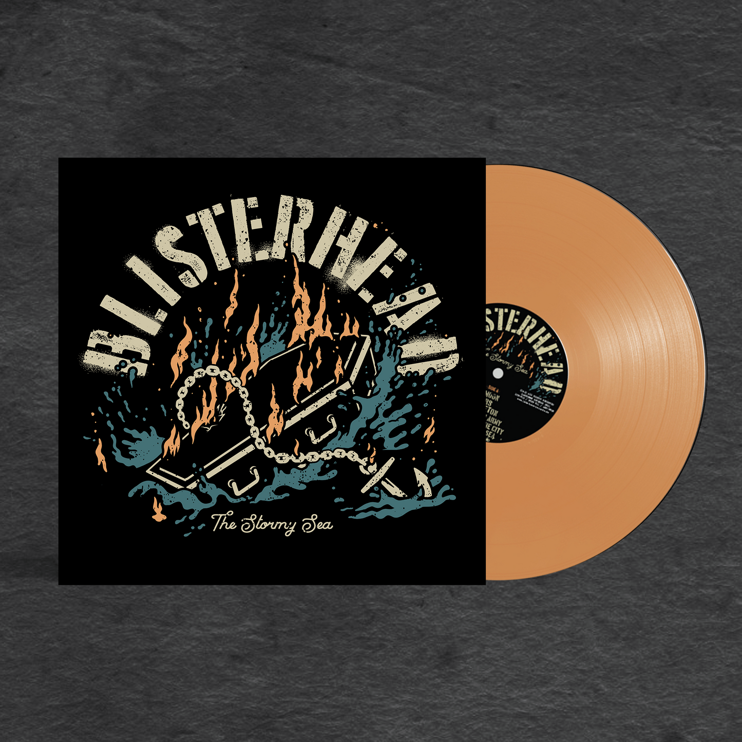 The Stormy Sea Orange Vinyl